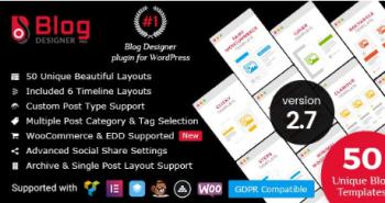Blog Designer PRO for WordPress